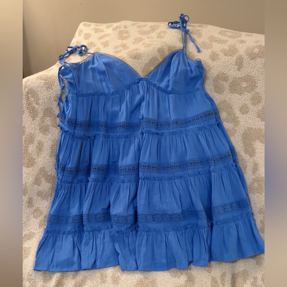 Altar'd State Sky Blue Layered Top